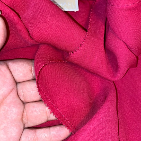 🌺MICHAEL Michael Kors Jagged Edge Ruffle Top🌺 - Picture 4 of 12